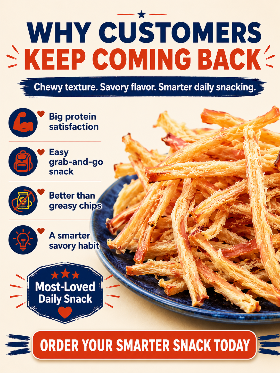 🔥Squid Strips ‖ No Sugar Crash, More Protein, Real Ocean Flavor-A
