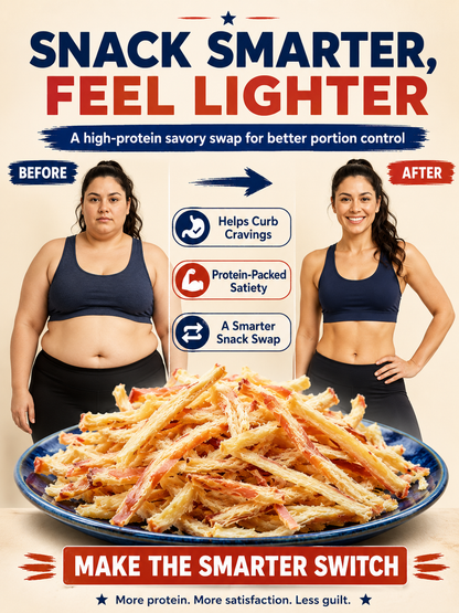 🔥Squid Strips ‖ No Sugar Crash, More Protein, Real Ocean Flavor-A