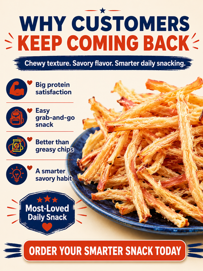 🔥Squid Strips ‖ No Sugar Crash, More Protein, Real Ocean Flavor-A