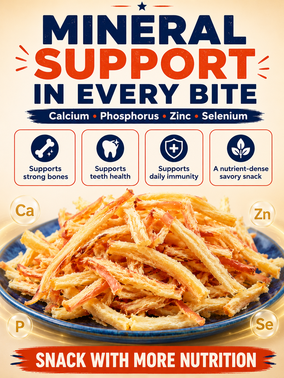 🔥Squid Strips ‖ No Sugar Crash, More Protein, Real Ocean Flavor-A